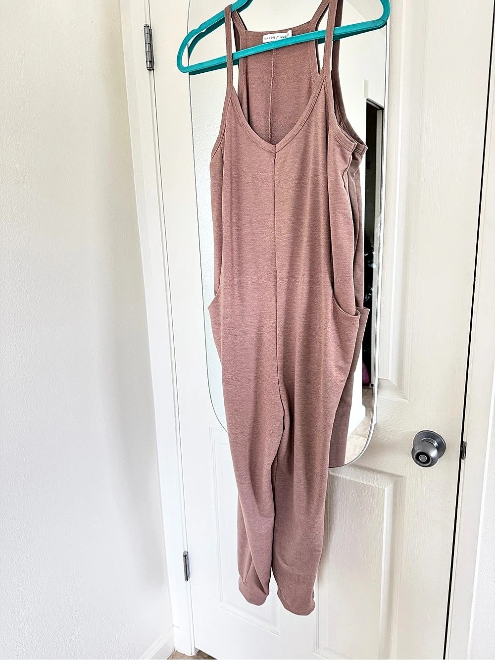 Sincerely Jules Lounge Jumpsuit Brown